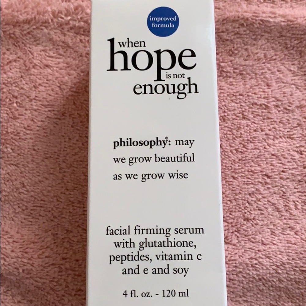 Philosophy when hope is not enough.